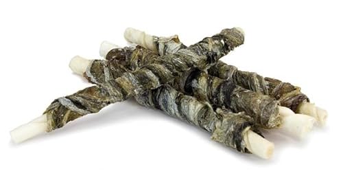 Arquivet - Twist mit gerollter Kabeljauhaut - 13 cm (1 kg) - Natürliche Snacks für Hunde von Arquivet