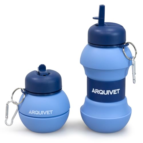 Botella plegable portátil limpia-PIPI mascotas - 550 ml von Arquivet