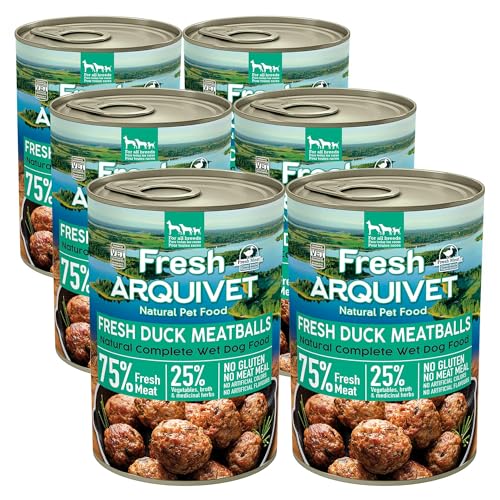Frische Entenfleischbällchen Arquivet 400g Packung 6 Stück von Arquivet