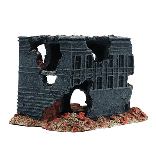 Arroopu Aquarium- -Höhle | Aquarium-Dekoration, Höhle, Reptilien-Lebensraum-Box, Ornament für Betta-Wassertierprodukte, Heimtischdekoration Arroopu Aquarium- -Höhle | Aquarium-Dekoration, Höhle, Reptilien-Lebensraum-Box, Ornament für Betta-Wassertierprodukte, Heimtischdekoration von Arroopu