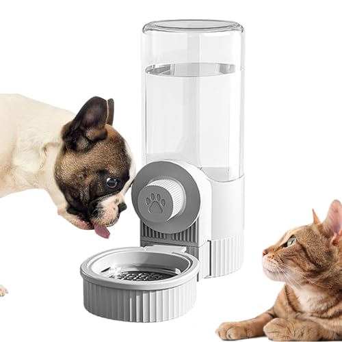 Arrovarp Automatischer Futterautomat für Katzen, Automatischer Futterspender für Haustiere - Futter- und Wasserspender für Haustiere,Wasserspender, automatischer Katzenfutterspender, von Arrovarp