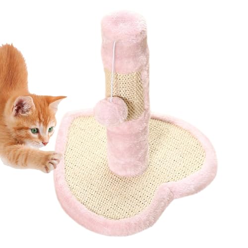 Arrovarp Kratzbaum für Katzen,Kratzbaum für Kätzchen - Katzen-Aktivitätskratzer mit baumelndem Ball,Krallenkratzer für Katzen, Aktivitätskratzer für Katzen, interaktives Spielzeug für Kätzchen und Arrovarp Kratzbaum für Katzen,Kratzbaum für Kätzchen - Katzen-Aktivitätskratzer mit baumelndem Ball,Krallenkratzer für Katzen, Aktivitätskratzer für Katzen, interaktives Spielzeug für Kätzchen und von Arrovarp