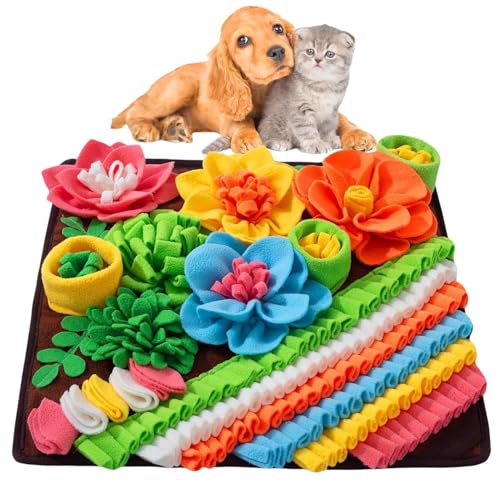 Arrovarp Pet Sniffing Mat - Puppy Training Pads - Puppy Interactive Puzzle Toys Pets Sniffing Pads for Dogs Slow Eating Training Arrovarp Pet Sniffing Mat - Puppy Training Pads - Puppy Interactive Puzzle Toys Pets Sniffing Pads for Dogs Slow Eating Training von Arrovarp