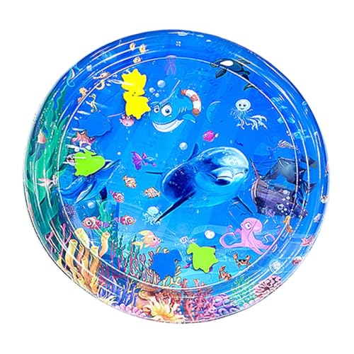 Arrovarp Verdickte Wasserspielmatte, 65 cm, Haustier-Wasserbett, interaktive PVC-Haustiermatte, Haustier-Watter-Kühlmatten, kühlendes Komfort-Pad, Komfort-Water sensorisches Spielpad für Sommerkatzen von Arrovarp