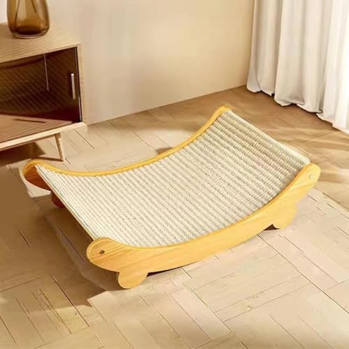 Ultimate Cat Scratcher Lounge Bett, Katzenkratzbett, Anti-Rutsch-Kratzmatte, Kurvenkratzmatte, wendbares Karton-Loungebett, Wiederverwendbare Sisal-Kratzrampe für Haustiere, 39 x 32 cm Ultimate Cat Scratcher Lounge Bett, Katzenkratzbett, Anti-Rutsch-Kratzmatte, Kurvenkratzmatte, wendbares Karton-Loungebett, Wiederverwendbare Sisal-Kratzrampe für Haustiere, 39 x 32 cm von Arrovarp
