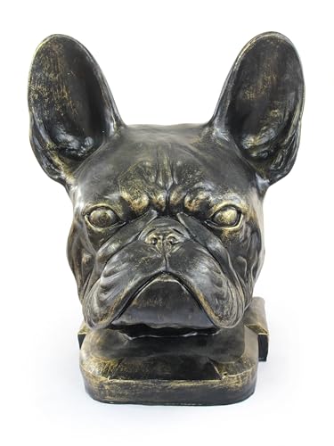 Art-Dog Hundeurne Big Head French Bulldog - Französische Bulldogge - Handgefertigte Tierurne aus Harz mit Bronze-Finish - Langlebige Urne für Hundeasche - Natürliche Größe 38x28x27cm Art-Dog Hundeurne Big Head French Bulldog - Französische Bulldogge - Handgefertigte Tierurne aus Harz mit Bronze-Finish - Langlebige Urne für Hundeasche - Natürliche Größe 38x28x27cm von Art-Dog
