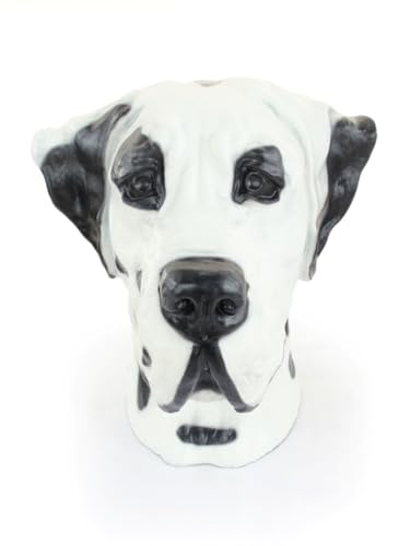 Art-Dog Hundeurne Big Head Great Dane Iv - Handgefertigte Tierurne aus Harz mit Bronze-Finish - Langlebige Urne für Hundeasche - Natürliche Größe 29x28x33cm von Art-Dog