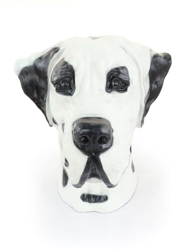 Art-Dog Hundeurne Big Head Great Dane Iv - Handgefertigte Tierurne aus Harz mit Bronze-Finish - Langlebige Urne für Hundeasche - Natürliche Größe 29x28x33cm von Art-Dog