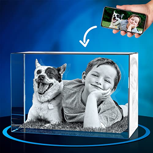 ArtPix 3D Kristallfoto, personalisiertes Hunde-Gedenkgeschenk mit eigenem Foto für Hundeliebhaber, Tierbesitzer, 3D-Lasergravur, gravierter Kristall in Erinnerung an den Hund, individuelle Geschenke ArtPix 3D Kristallfoto, personalisiertes Hunde-Gedenkgeschenk mit eigenem Foto für Hundeliebhaber, Tierbesitzer, 3D-Lasergravur, gravierter Kristall in Erinnerung an den Hund, individuelle Geschenke von ArtPix 3D