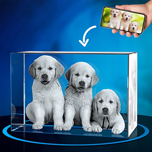 ArtPix 3D Kristallfoto, personalisiertes Hunde-Gedenkgeschenk mit eigenem Foto für Hundeliebhaber, Tierbesitzer, 3D-Lasergravur, gravierter Kristall in Erinnerung an den Hund, individuelle Geschenke ArtPix 3D Kristallfoto, personalisiertes Hunde-Gedenkgeschenk mit eigenem Foto für Hundeliebhaber, Tierbesitzer, 3D-Lasergravur, gravierter Kristall in Erinnerung an den Hund, individuelle Geschenke von ArtPix 3D
