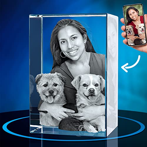 ArtPix 3D Kristallfoto, personalisiertes Hunde-Gedenkgeschenk mit eigenem Foto für Hundeliebhaber, Tierbesitzer, 3D-Lasergravur, gravierter Kristall in Erinnerung an den Hund, individuelle Geschenke ArtPix 3D Kristallfoto, personalisiertes Hunde-Gedenkgeschenk mit eigenem Foto für Hundeliebhaber, Tierbesitzer, 3D-Lasergravur, gravierter Kristall in Erinnerung an den Hund, individuelle Geschenke von ArtPix 3D