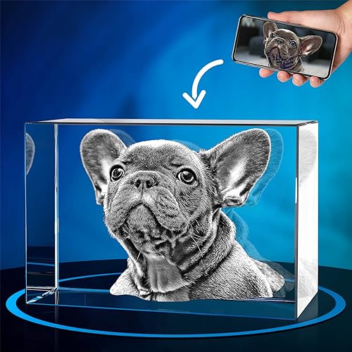 ArtPix 3D Kristallfoto, personalisiertes Hunde-Gedenkgeschenk mit eigenem Foto für Hundeliebhaber, Tierbesitzer, 3D-Lasergravur, gravierter Kristall in Erinnerung an den Hund, individuelle Geschenke ArtPix 3D Kristallfoto, personalisiertes Hunde-Gedenkgeschenk mit eigenem Foto für Hundeliebhaber, Tierbesitzer, 3D-Lasergravur, gravierter Kristall in Erinnerung an den Hund, individuelle Geschenke von ArtPix 3D