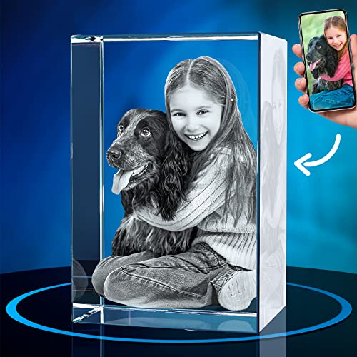 ArtPix 3D Kristallfoto, personalisiertes Hunde-Gedenkgeschenk mit eigenem Foto für Hundeliebhaber, Tierbesitzer, 3D-Lasergravur, gravierter Kristall in Erinnerung an den Hund, individuelle Geschenke ArtPix 3D Kristallfoto, personalisiertes Hunde-Gedenkgeschenk mit eigenem Foto für Hundeliebhaber, Tierbesitzer, 3D-Lasergravur, gravierter Kristall in Erinnerung an den Hund, individuelle Geschenke von ArtPix 3D