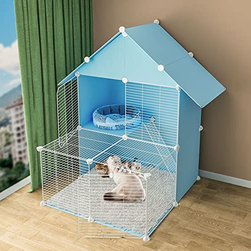 Indoor Large – Haustier-Laufstall, Kleintierkäfig mit Tür für kleine Haustiere, Kaninchen, Igel, Katzen, Meerschweinchen von ArtRay