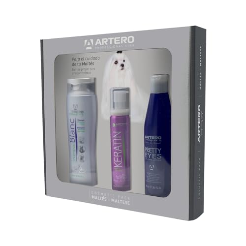 Artero Komplettes Set für die Hygiene Ihres Hundes (Malteser) von Artero