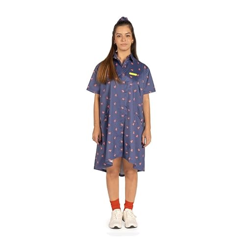 Artero Tokio Professionelle Bluse mit Pudelmuster, Koralle, leicht, bequem, atmungsaktiv, haar- und wasserdicht, elegantes Design, Größe XS von Artero