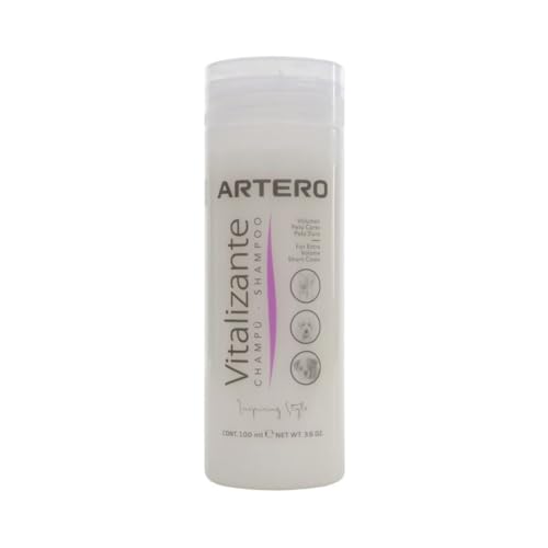 Artero Vitalisierendes Shampoo für Hunde, die Volumen benötigen, für empfindliche Haut oder häufiges Waschen, enthält natürliche Inhaltsstoffe, ideal für Pudel oder Terrier, 100 ml von Artero
