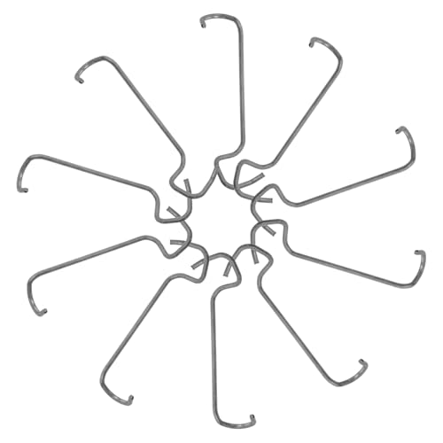 Artibetter 10 Stück Obstbaum AST Entferner Garten Spalier Ranken Leichte Pflanzenbinder Pflanzenbindemaschine Pflanzenstütze Gartenklammern Kabel Tomatenpflanzen Stützklemmen Bäume von Artibetter