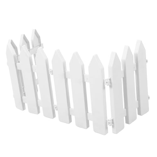 Artibetter 4pcs Dekorative Garten Zäune PVC Garten Kanten Grenze für Rasen Pathway Artibetter 4pcs Dekorative Garten Zäune PVC Garten Kanten Grenze für Rasen Pathway von Artibetter