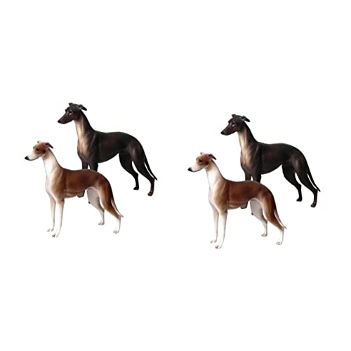 Artibetter 4 Stück Spielzeug Kind Haustier Hund Künstlicher Hund von Artibetter
