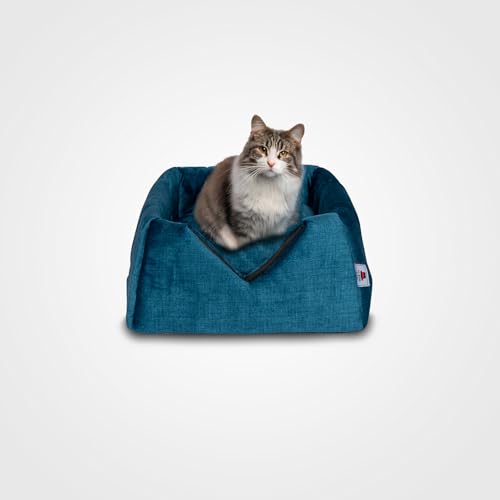Artistry Home Vario Lux 3in1 Haustierbett - Multifunktionssofa, orthopädisches Kissen, abnehmbarer waschbarer Bezug - Blau für Hunde & Katzen Artistry Home Vario Lux 3in1 Haustierbett - Multifunktionssofa, orthopädisches Kissen, abnehmbarer waschbarer Bezug - Blau für Hunde & Katzen von Artistry Home