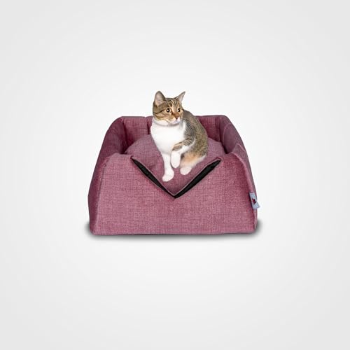 Artistry Home Vario Lux 3in1 Haustierbett - Multifunktionssofa, orthopädisches Kissen, abnehmbarer waschbarer Bezug - Rosa für Hunde & Katzen Artistry Home Vario Lux 3in1 Haustierbett - Multifunktionssofa, orthopädisches Kissen, abnehmbarer waschbarer Bezug - Rosa für Hunde & Katzen von Artistry Home