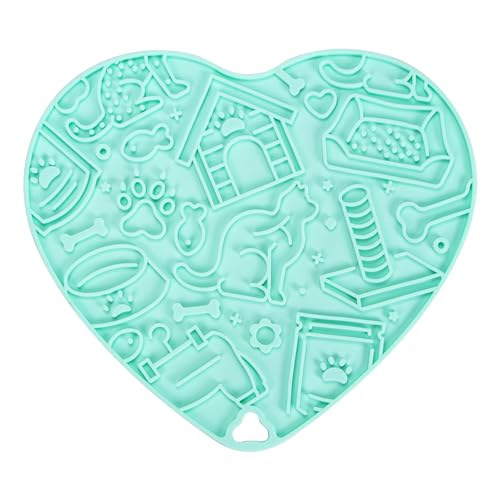 Aruicheng Leckmatte Hund Premium Schleckmatte Hund Slow Feeder Hund Leckmatte mit Saugkraft für Linderung von Hundeangst Katze Schleckmatte Hellblau Lick Mat for Dogs Aruicheng Leckmatte Hund Premium Schleckmatte Hund Slow Feeder Hund Leckmatte mit Saugkraft für Linderung von Hundeangst Katze Schleckmatte Hellblau Lick Mat for Dogs von Aruicheng