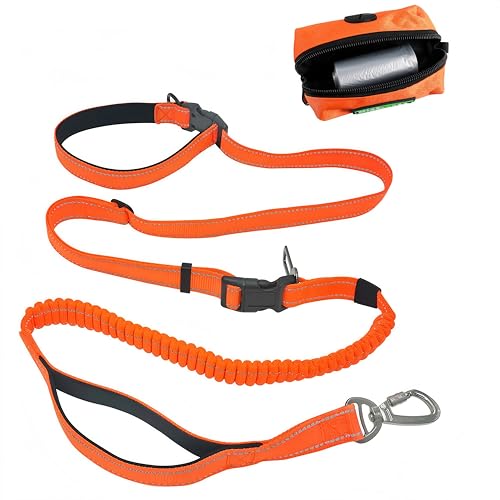 Taktische Hundeleine mit Auto-Sicherheitsgurt für mittelgroße und große Hunde, 1,5 - 2,4 m, verstellbar, starkes Bungee, stoßdämpfende Leine für Training, doppelt gepolsterter Griff, Hundeleine zum Taktische Hundeleine mit Auto-Sicherheitsgurt für mittelgroße und große Hunde, 1,5 - 2,4 m, verstellbar, starkes Bungee, stoßdämpfende Leine für Training, doppelt gepolsterter Griff, Hundeleine zum von Arzyolahto