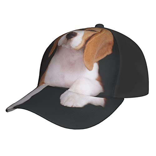 Ovely Pet Dog Beagle Baseball Caps Unisex Verstellbare Trucker Hut Papa Hut Klassisch Freizeit Sport Hut Für Männer Frauen von Aseelo