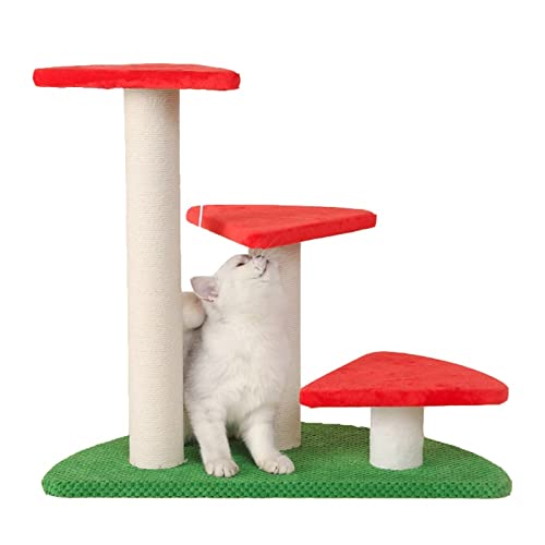 Katzenbaumhäuser, Katzenklettergerüst, Katzenbaum, Katzenkratzsäule, Spielzeug, mehrschichtige kleine Plattform, Katzenregal von AsiLoP