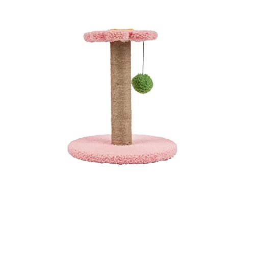 Kratzbaum, Häuser, Heimtierbedarf, niedliches vertikales Obst, Katzen-Klettergerüst, Katzenspielzeug, Kratzsäule (Farbe: Rosa) (Rosa) von AsiLoP
