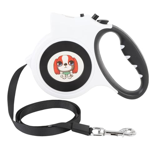 16.4FT einziehbare Hundeleine, Anti Tangling Automatische Teleskoptraktor Hundeleine mit LED Licht, Einhandbremse, Ergonomischer Griff Outdoor Hundeleine für Haustiere zu Fuß 16.4FT einziehbare Hundeleine, Anti Tangling Automatische Teleskoptraktor Hundeleine mit LED Licht, Einhandbremse, Ergonomischer Griff Outdoor Hundeleine für Haustiere zu Fuß von Asixxsix