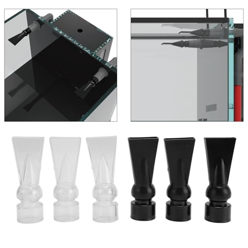 Asixxsix 6pcs Aquarium Entenbilldüsen, Plastikaquariumpumpe Entenbilldüse Wasserauslass Return Rohrleitungsanpassung, Aquarium Ente Flache Düse, Aquariumabfluss Endleitungsanpassung Asixxsix 6pcs Aquarium Entenbilldüsen, Plastikaquariumpumpe Entenbilldüse Wasserauslass Return Rohrleitungsanpassung, Aquarium Ente Flache Düse, Aquariumabfluss Endleitungsanpassung von Asixxsix