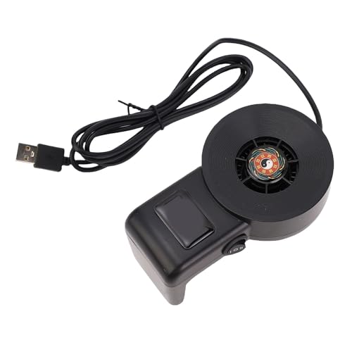 Asixxsix Aquarium -Chiller -Ventilator, Ruhiger Fischtankkühlungsventilator, Schnelle Kühlung des USB -Aquariumventilators, Aquariumkühler, Effizienter Luftzirkulation, Verbessert die von Asixxsix