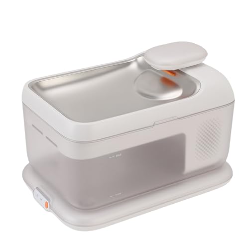 Asixxsix Drahtloser Katzenwasserbrunnen, 4,5 L Wiederaufladbarer Haustierwasserspender mit 6000 -mAh -Batterie und Sanftem Wasserfluss für Große Hunde und Katzen Einfach zu Bedienen Asixxsix Drahtloser Katzenwasserbrunnen, 4,5 L Wiederaufladbarer Haustierwasserspender mit 6000 -mAh -Batterie und Sanftem Wasserfluss für Große Hunde und Katzen Einfach zu Bedienen von Asixxsix