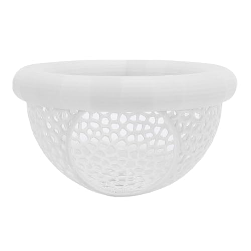 Asixxsix Floating Fish Fisch aus Versteck Ruhestätte, Multifunktionales Aquarium -Hängematte und Schwimmende Fellhöhle für Betta -Fische und Garnelen, Passt zu Kleinen Fischtanks (White) von Asixxsix