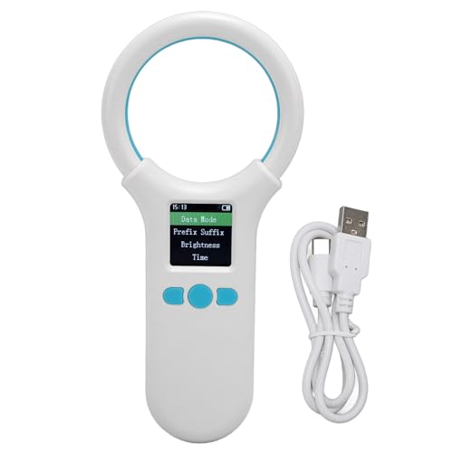 Asixxsix Haustier-Mikrochip-Leser-Scanner, 500 Datensätze, Datenspeicher, Tier-Tag-Scanner, Wiederaufladbarer Tragbarer Haustier-Chip-ID-Scanner, EMID Tier-Mikrochip-Tag-Leser-Scanner Asixxsix Haustier-Mikrochip-Leser-Scanner, 500 Datensätze, Datenspeicher, Tier-Tag-Scanner, Wiederaufladbarer Tragbarer Haustier-Chip-ID-Scanner, EMID Tier-Mikrochip-Tag-Leser-Scanner von Asixxsix