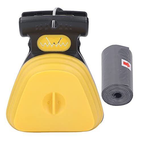 Asixxsix Hund Pooper Scooper, tragbare Hand Poop Scooper mit Tasche Container Einfache und effiziente erweiterbare Pup Poop Scoop für große und kleine Hunde Draußen auf dem Hof oder Asixxsix Hund Pooper Scooper, tragbare Hand Poop Scooper mit Tasche Container Einfache und effiziente erweiterbare Pup Poop Scoop für große und kleine Hunde Draußen auf dem Hof oder von Asixxsix
