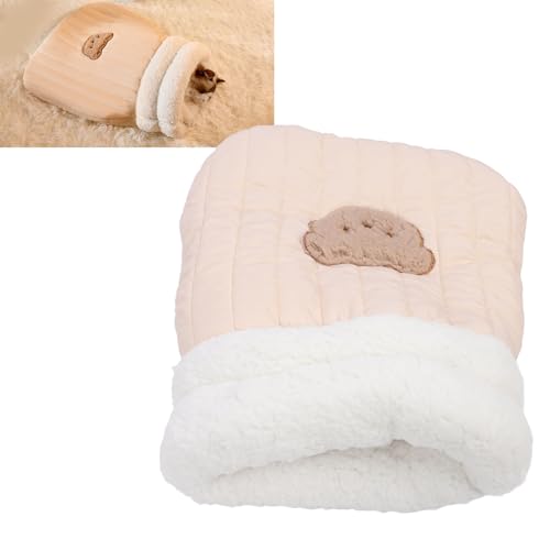 Asixxsix Katzen-Winterschlafsack, Bequemer Katzen- und Welpenschlafsack für Drinnen, Weicher Plüsch, Großer Katzensack, Wärmendes Haustierhöhlenbett für Kätzchenwelpen Bis zu 22 Pfund (L Asixxsix Katzen-Winterschlafsack, Bequemer Katzen- und Welpenschlafsack für Drinnen, Weicher Plüsch, Großer Katzensack, Wärmendes Haustierhöhlenbett für Kätzchenwelpen Bis zu 22 Pfund (L von Asixxsix