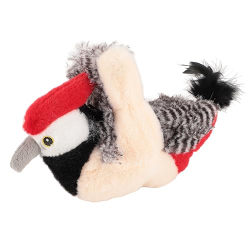 Asixxsix Katzenspielzeug, Wiederaufladbarer Flatternder Vogel, Lebensechtes Interaktives Katzenspielzeug, Weicher Süßer Zwitschernder Vogel Kätzchen-Übungsspielzeug, Lebendige Birdie-Tweets Asixxsix Katzenspielzeug, Wiederaufladbarer Flatternder Vogel, Lebensechtes Interaktives Katzenspielzeug, Weicher Süßer Zwitschernder Vogel Kätzchen-Übungsspielzeug, Lebendige Birdie-Tweets von Asixxsix