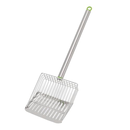 Asixxsix Katzenstrauder -Schaufel, Edelstahl Langer Griff Abfall Saft -Schaufel Chicken Poop Scooper, Katzenschaufel Blocke Schaufel Non -Stick, Pet Poop Shovel, Katzenstreu Schaufel Asixxsix Katzenstrauder -Schaufel, Edelstahl Langer Griff Abfall Saft -Schaufel Chicken Poop Scooper, Katzenschaufel Blocke Schaufel Non -Stick, Pet Poop Shovel, Katzenstreu Schaufel von Asixxsix