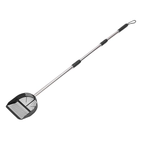 Asixxsix Katzenstreu -Schaufel, Multifunktional Edelstahl Metalldrüsenschugel mit Tiefen Schaufel, Abnehmbar Verstellbarer Langer Griff Halb Runder Katzenstreu Schaufel für Zuhause, Asixxsix Katzenstreu -Schaufel, Multifunktional Edelstahl Metalldrüsenschugel mit Tiefen Schaufel, Abnehmbar Verstellbarer Langer Griff Halb Runder Katzenstreu Schaufel für Zuhause, von Asixxsix