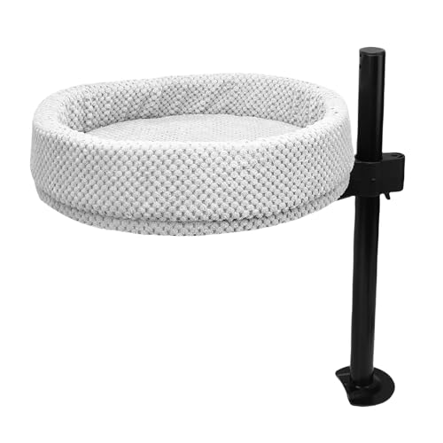 Asixxsix Schreibtisch Katzenbett, Desktop -Katzen -Barsch 360 ° Rotierend Einstellbar Hebebares, Hängbares Design mit Sicherem Befestigungssystem für Home Office -Studienräume Asixxsix Schreibtisch Katzenbett, Desktop -Katzen -Barsch 360 ° Rotierend Einstellbar Hebebares, Hängbares Design mit Sicherem Befestigungssystem für Home Office -Studienräume von Asixxsix