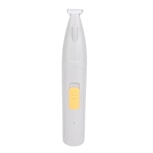 Asixxsix Trimmer für Hundepfoten, wiederaufladbarer Rasierer für Haustiere, multifunktionaler Haarschneider für Haustiere mit LED-Licht und schneidenden Klingen für Pfoten, Ohren von Asixxsix