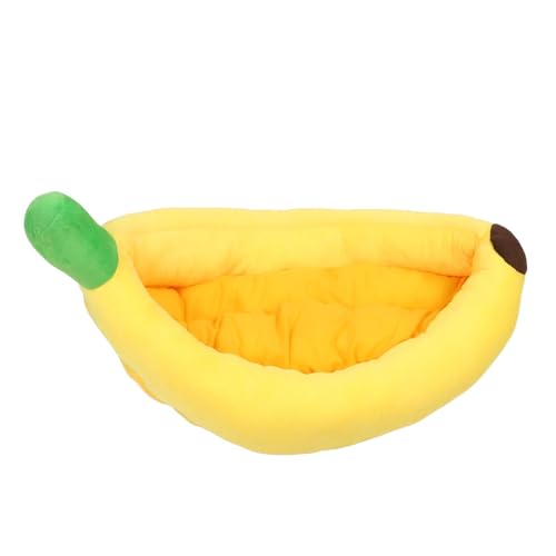 Asixxsix Ultra Weiches Bananen -Haustierbett, Gemütliches Bananenhund -Bett -Haus für Kleine Katzen und Hunde, Sicheres Höhlendesign, Gemütliche Haustiere Plüsch Haus, Warme Kleine Tier Asixxsix Ultra Weiches Bananen -Haustierbett, Gemütliches Bananenhund -Bett -Haus für Kleine Katzen und Hunde, Sicheres Höhlendesign, Gemütliche Haustiere Plüsch Haus, Warme Kleine Tier von Asixxsix