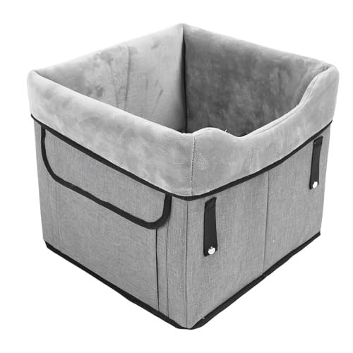 Hundeautositze für Kleine Hunde, Tragbarer, Verstellbarer Hundesitz aus Oxford-Stoff mit Erhöhtem Design, Hergestellt aus Hochwertigen Materialien für Komfortables Reisen Hundeautositze für Kleine Hunde, Tragbarer, Verstellbarer Hundesitz aus Oxford-Stoff mit Erhöhtem Design, Hergestellt aus Hochwertigen Materialien für Komfortables Reisen von Asixxsix