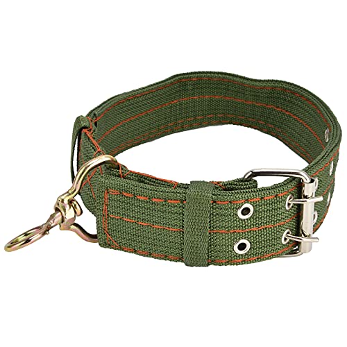 Hundehalsband, Weaver-Leder-Ziegenhalsband, Leicht, Einfach und Bequem für die Familie für Schafe/Hunde (L) von Asixxsix