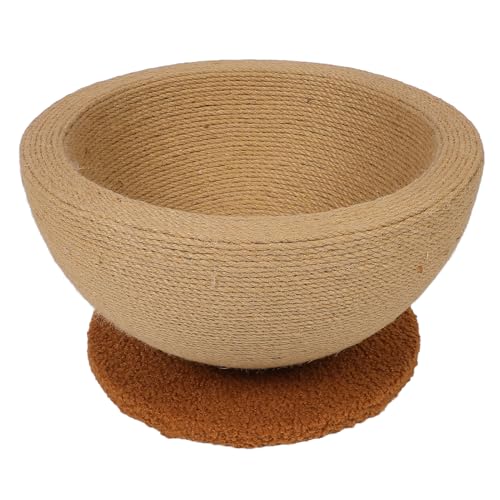 Katze Kratzer Karton, 2 in 1 Sisal Katze Kratzer Schüssel Runde Katze Kratzer Bett Multifunktionale niedliche Katze Kratzt Pad Schüssel Kratzer resistent Katze (Ausgewogener Stil Katze Kratzer Karton, 2 in 1 Sisal Katze Kratzer Schüssel Runde Katze Kratzer Bett Multifunktionale niedliche Katze Kratzt Pad Schüssel Kratzer resistent Katze (Ausgewogener Stil von Asixxsix