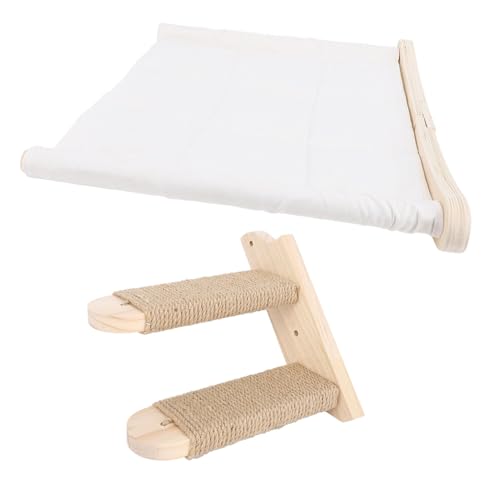 Katzen-Wandregale, Katzen-Hängematte, an der Wand Montiertes Katzenregal mit Katzen-Wandstufe, Wand-Katzenmöbel aus Holz, Katzen-Kletterregal, Stabiles Katzen-Wandbett für das Katzen-Wandregale, Katzen-Hängematte, an der Wand Montiertes Katzenregal mit Katzen-Wandstufe, Wand-Katzenmöbel aus Holz, Katzen-Kletterregal, Stabiles Katzen-Wandbett für das von Asixxsix