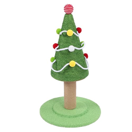 Katzenkratzbaum, Weihnachtsbaum-Katzenkratzer, Sisalseil-Kratzbaum, Katzenspielzeug, Schützt Möbel, Stabile Struktur, Katzenbaum-Kratzbaum für Zuhause und (Groß: 40 x 65 cm / Katzenkratzbaum, Weihnachtsbaum-Katzenkratzer, Sisalseil-Kratzbaum, Katzenspielzeug, Schützt Möbel, Stabile Struktur, Katzenbaum-Kratzbaum für Zuhause und (Groß: 40 x 65 cm / von Asixxsix
